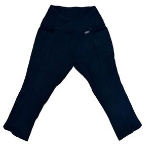 Gymshark poise cropped leggings‎ Black Size Small